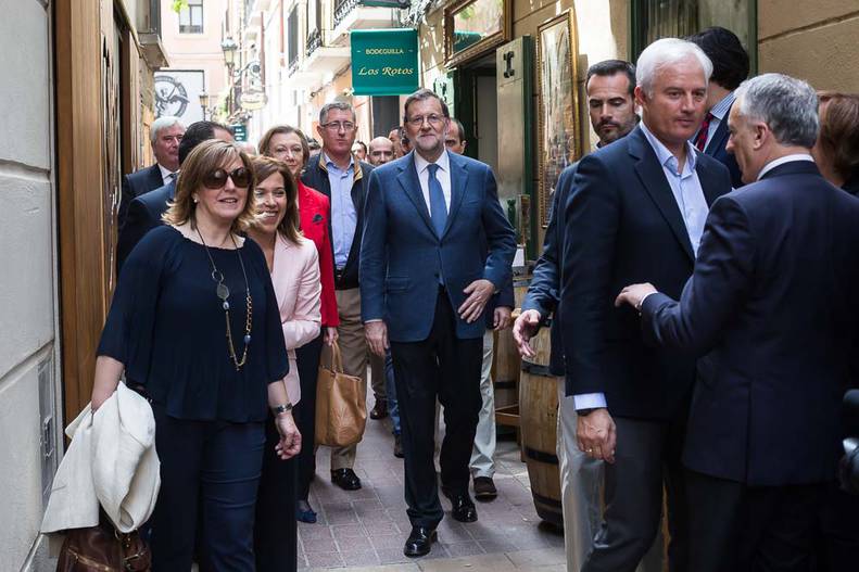 Rajoy en el Tubo de Zaragoza