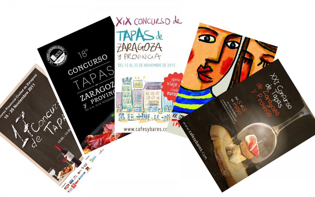 Más de una treintena de carteles para el Concurso de Tapas de Zaragoza