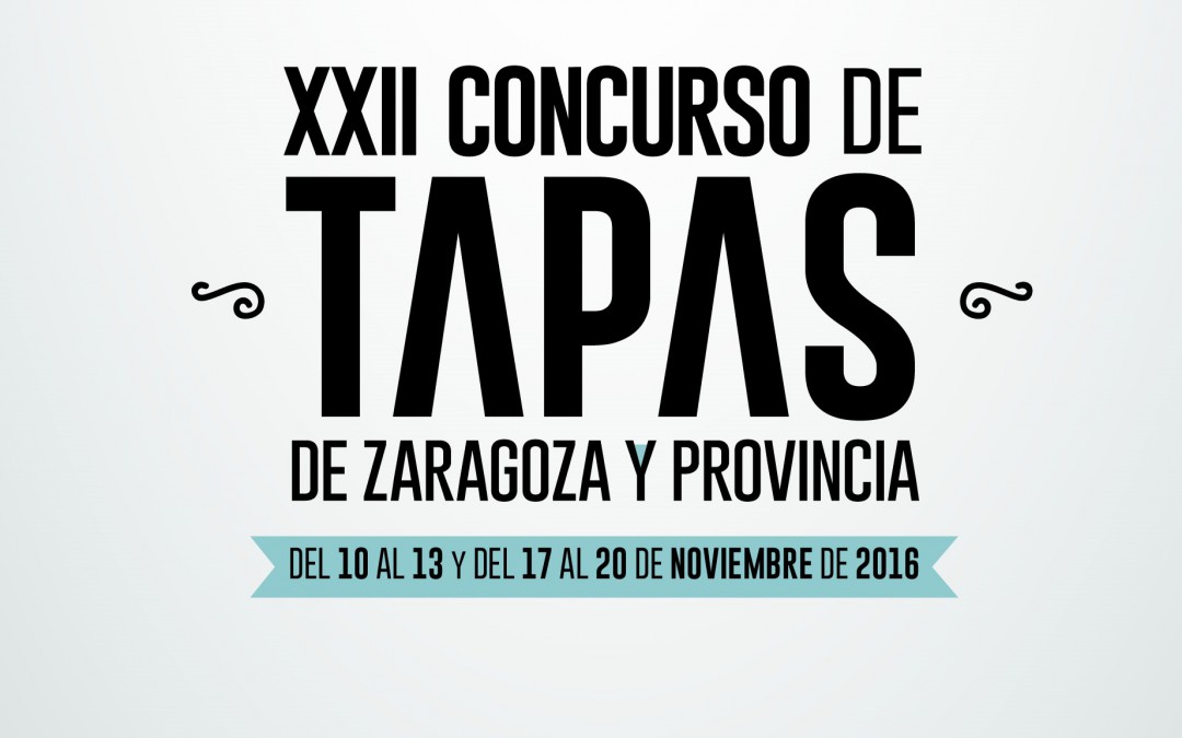 El Concurso de Tapas de Zaragoza amplía el plazo de inscripción
