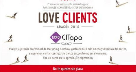 Love Clients Aragón 2016: una jornada para profesionales de la hostelería