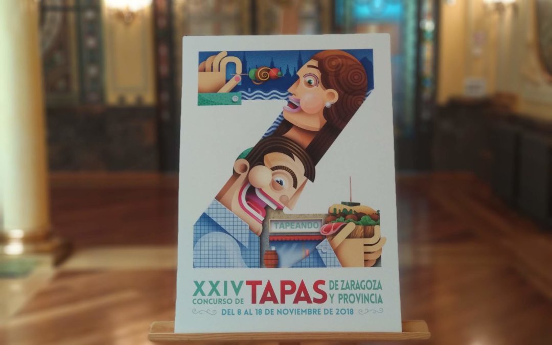 Cartel Concurso de Tapas de Zaragoza