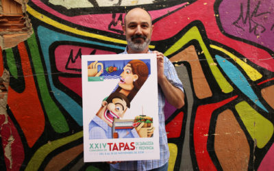 «Z», cartel ganador que representará al  XXIV Concurso de Tapas de Zaragoza y provincia