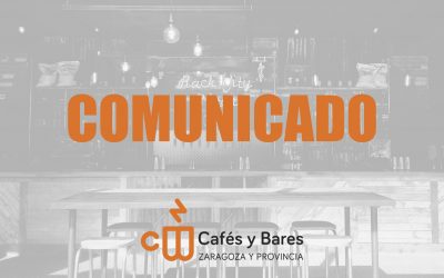 Comunicado ante las nuevas medidas anunciadas por el Gobierno de Aragón